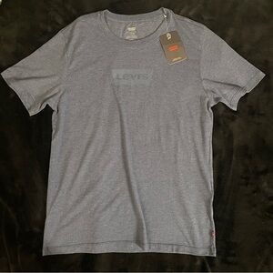 Levi's Blue Short Sleeve Tee Classic Cotton